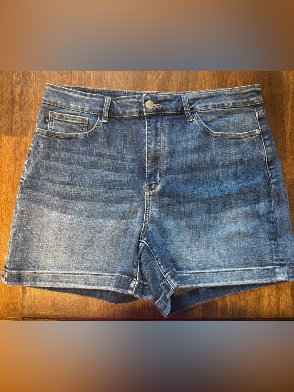 Judy Blue Medium Wash Denim Shorts